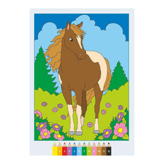 Ravensburger - CreArt - Libro de Colorear Creativo - Caballos Dulces - Artes y Manualidades