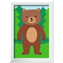 Ravensburger - CreArt Animales Salvajes Oso - Artes y Manualidades
