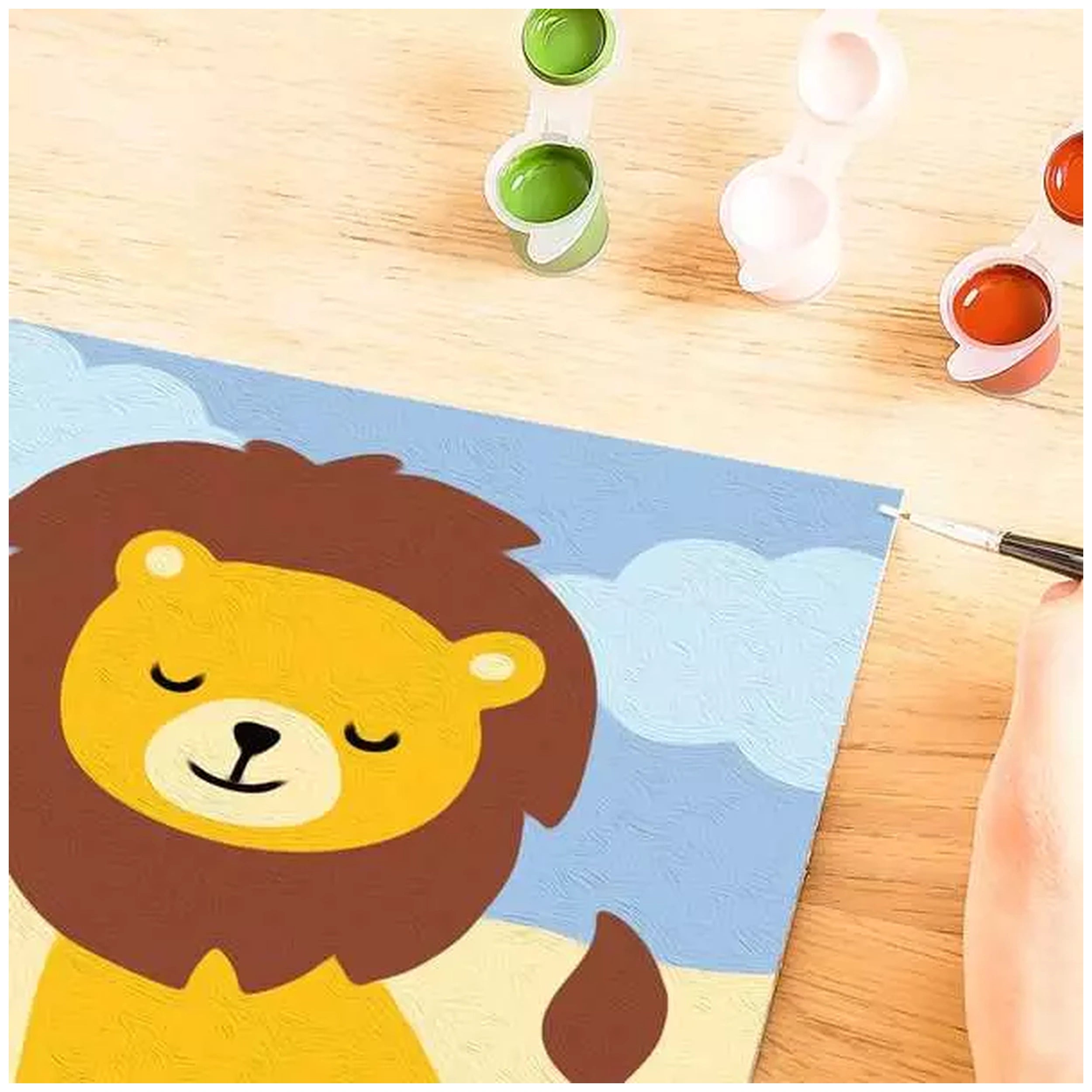 Ravensburger - CreArt Animales Salvajes León - Manualidades