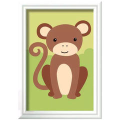 Ravensburger - CreArt Animales Salvajes Mono - Artes y Manualidades