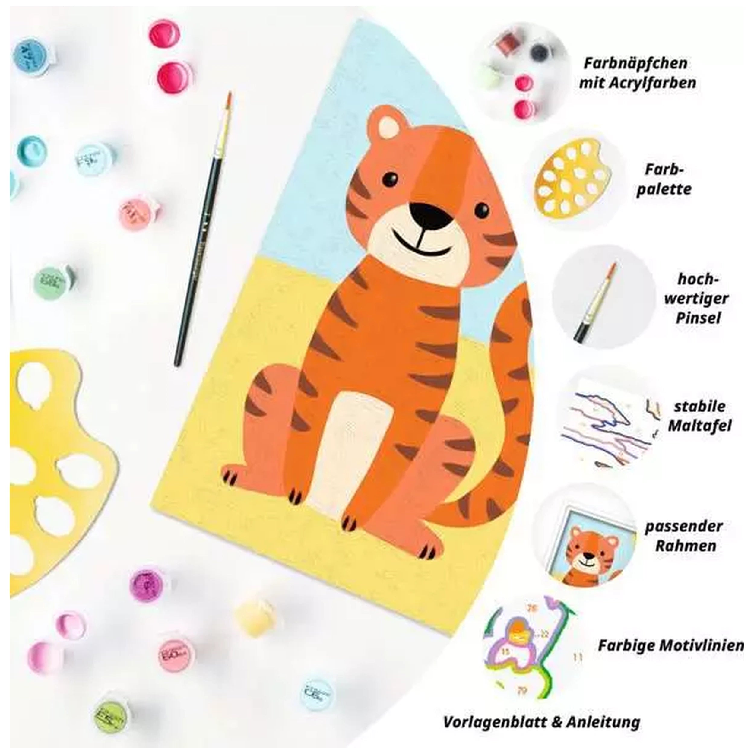 Ravensburger - CreArt Animales Salvajes Tigre - Manualidades