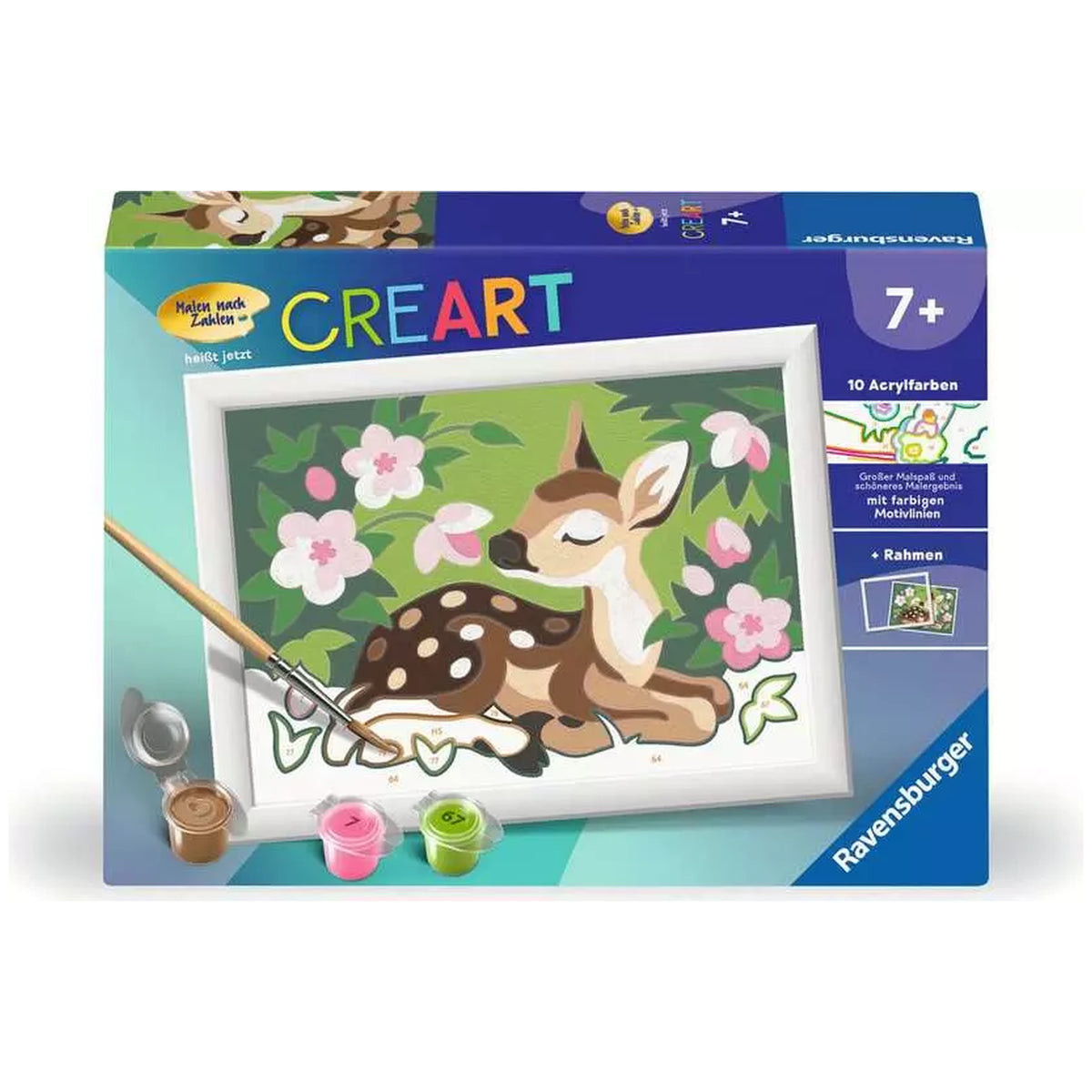 Ravensburger - Creart Bambi - Pintura por Números - Artes y Manualidades