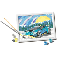 Ravensburger - Creart Blue Lamborghini - Pintura por Números - Artes y Manualidades