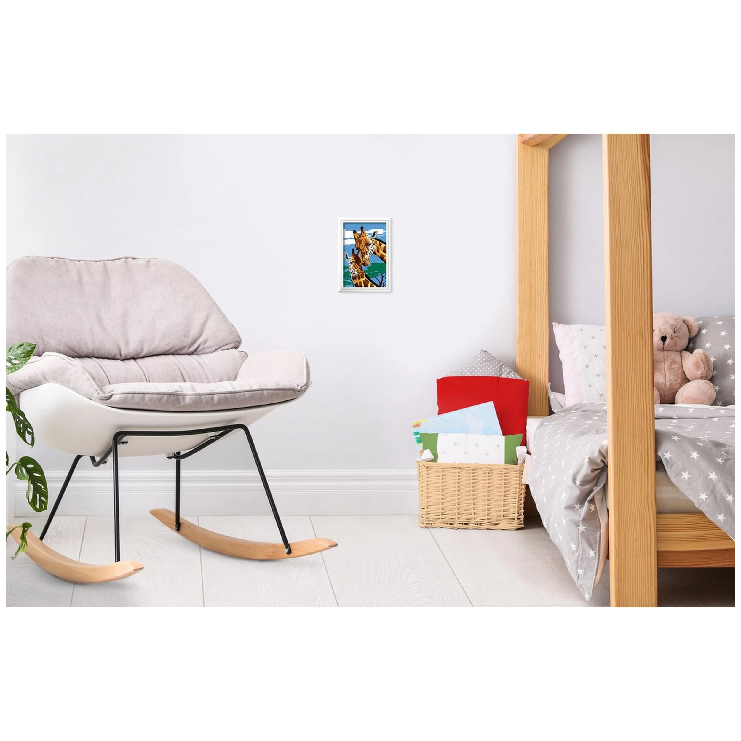 Ravensburger - Creart Lindas Jirafas - Pintura por Números - Artes y Manualidades