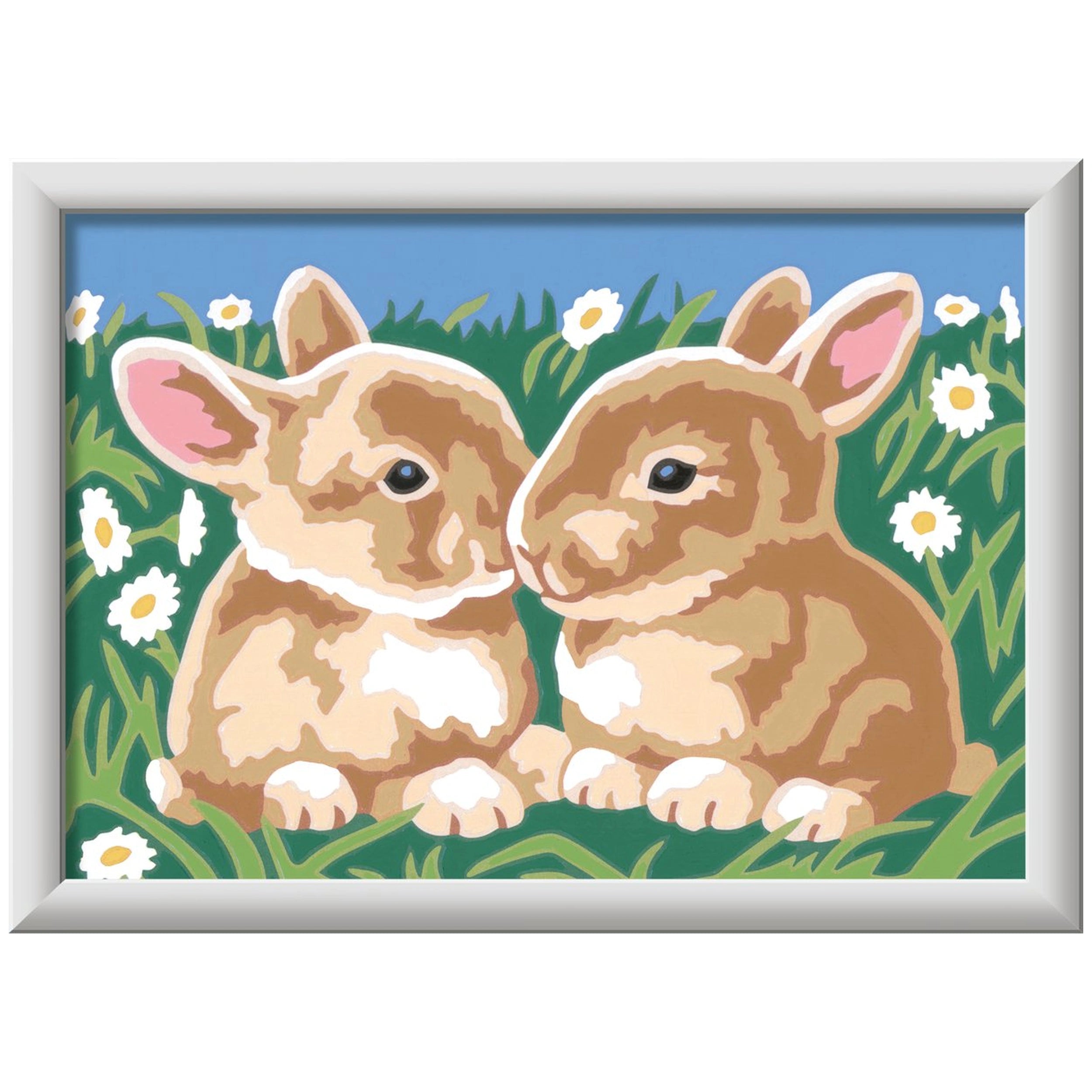 Ravensburger - Creart Conejitos Esponjosos - Pintura por Números - Artes y Manualidades