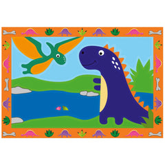 Ravensburger - Creart Tierra de los Dinosaurios - Pintura por Números - Artes y Manualidades