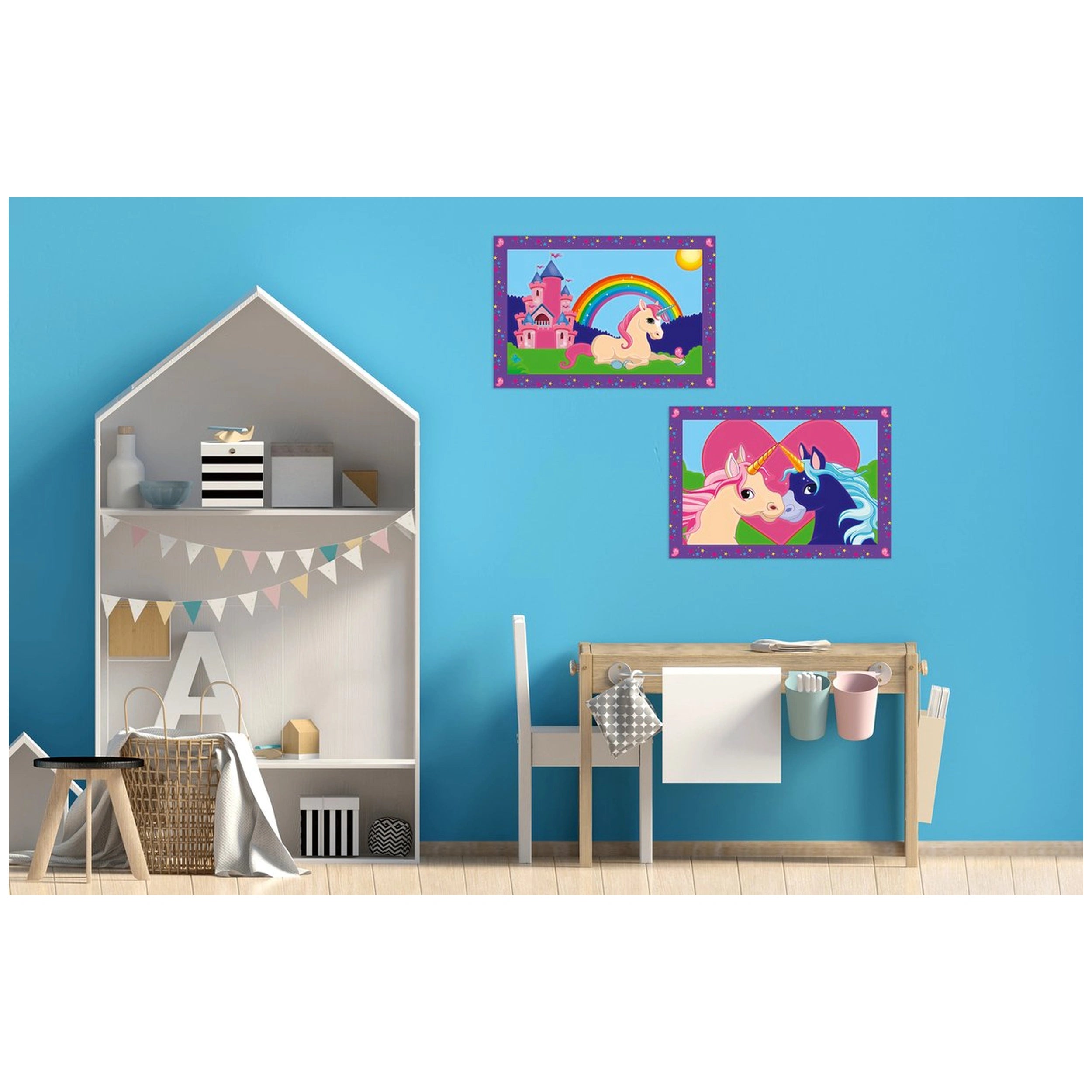 Ravensburger - Creart Magical Unicorns - Painting By Numbers - Arts & Crafts