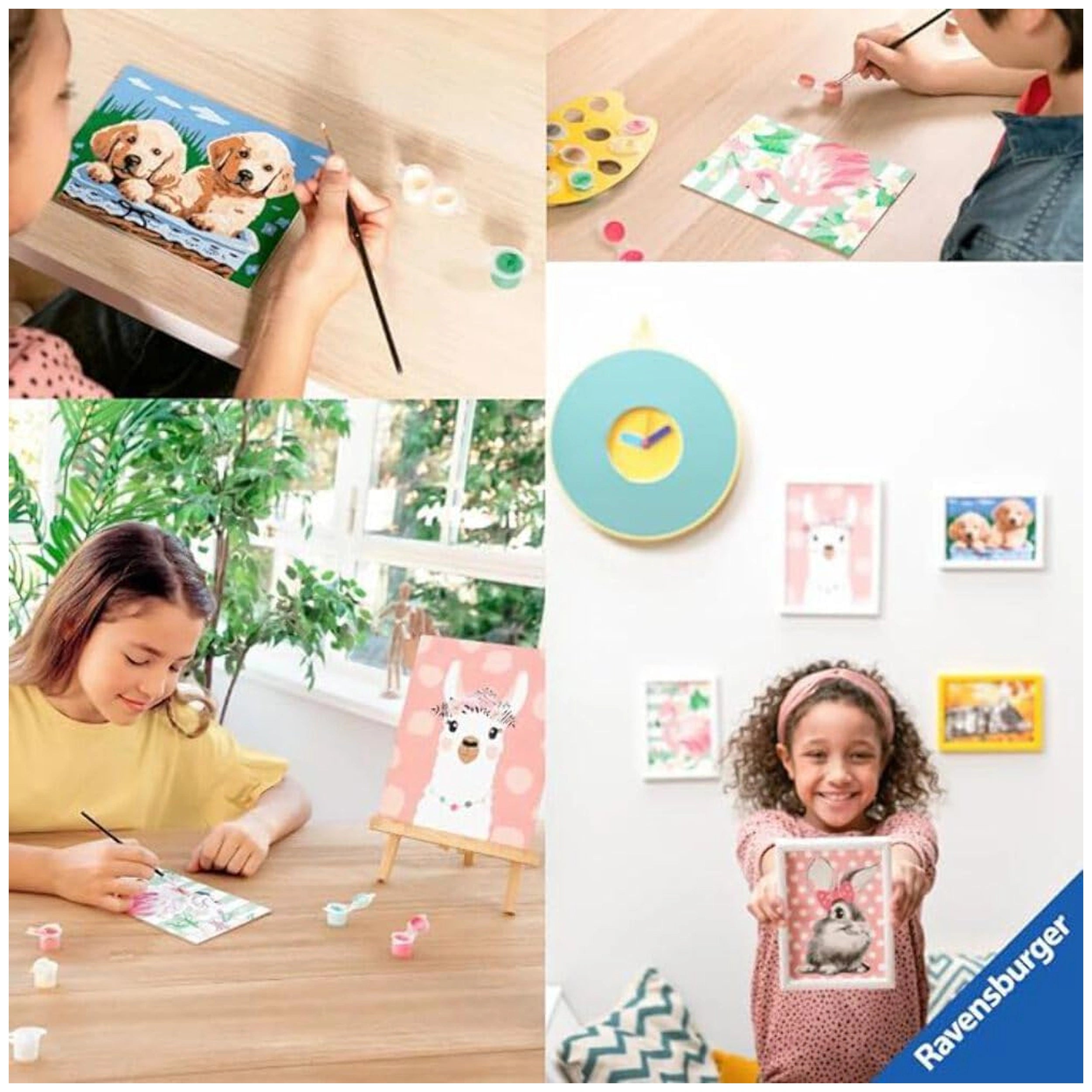 Ravensburger - Creart Par de Caballos - Pintura por Números - Artes y Manualidades