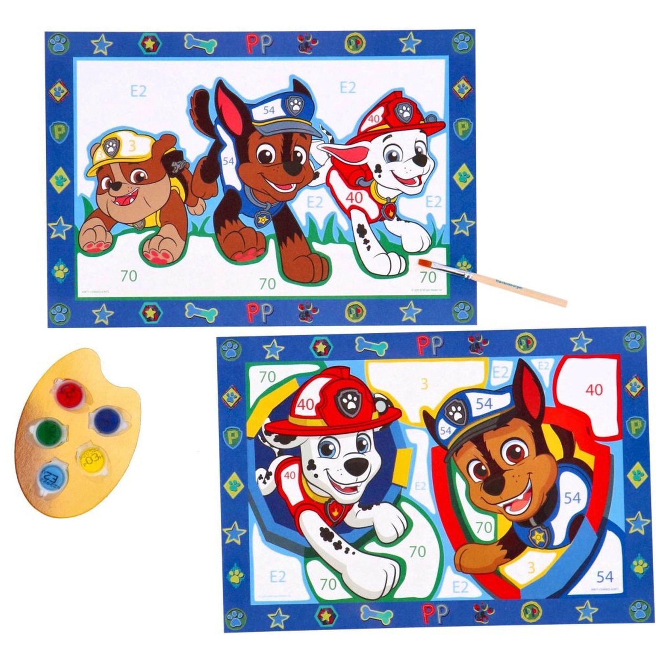Ravensburger - Creart Paw Patrol - Pintura por Números - Artes y Manualidades