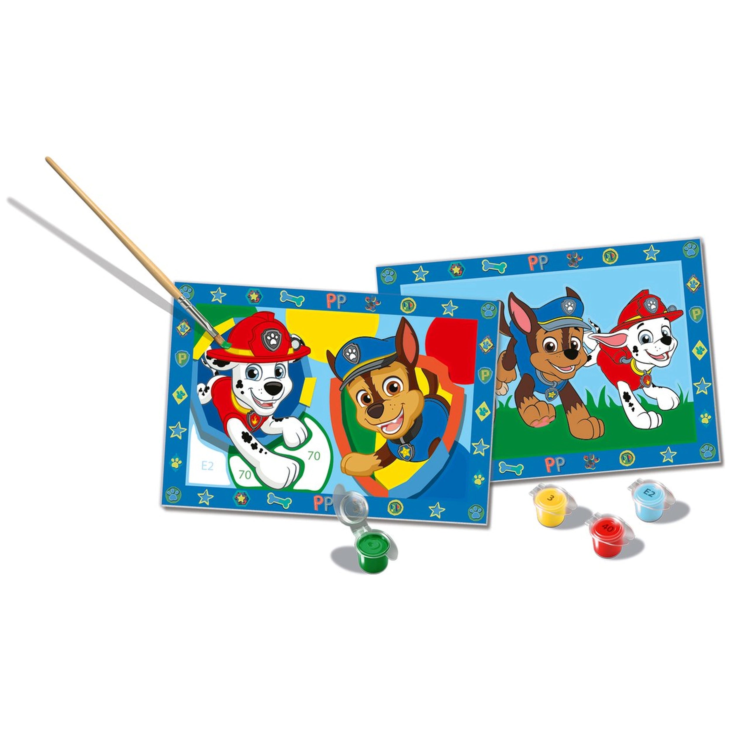Ravensburger - Creart Paw Patrol - Pintura por Números - Artes y Manualidades