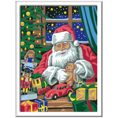 Ravensburger - Creart Taller de Santa - Pintura por Números - Artes y Manualidades