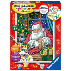 Ravensburger - Creart Taller de Santa - Pintura por Números - Artes y Manualidades