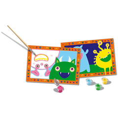 Ravensburger - Creart Monstruos Tontos - Pintura por Números - Artes y Manualidades