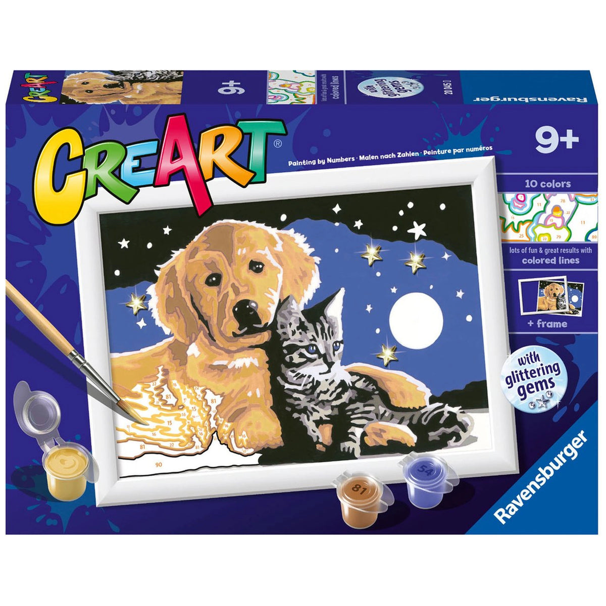 Ravensburger - Creart Starry Sky - Painting By Numbers - Arts & Crafts
