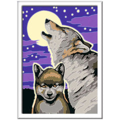 Ravensburger - Creart Wolves - Painting By Numbers - Arts & Crafts