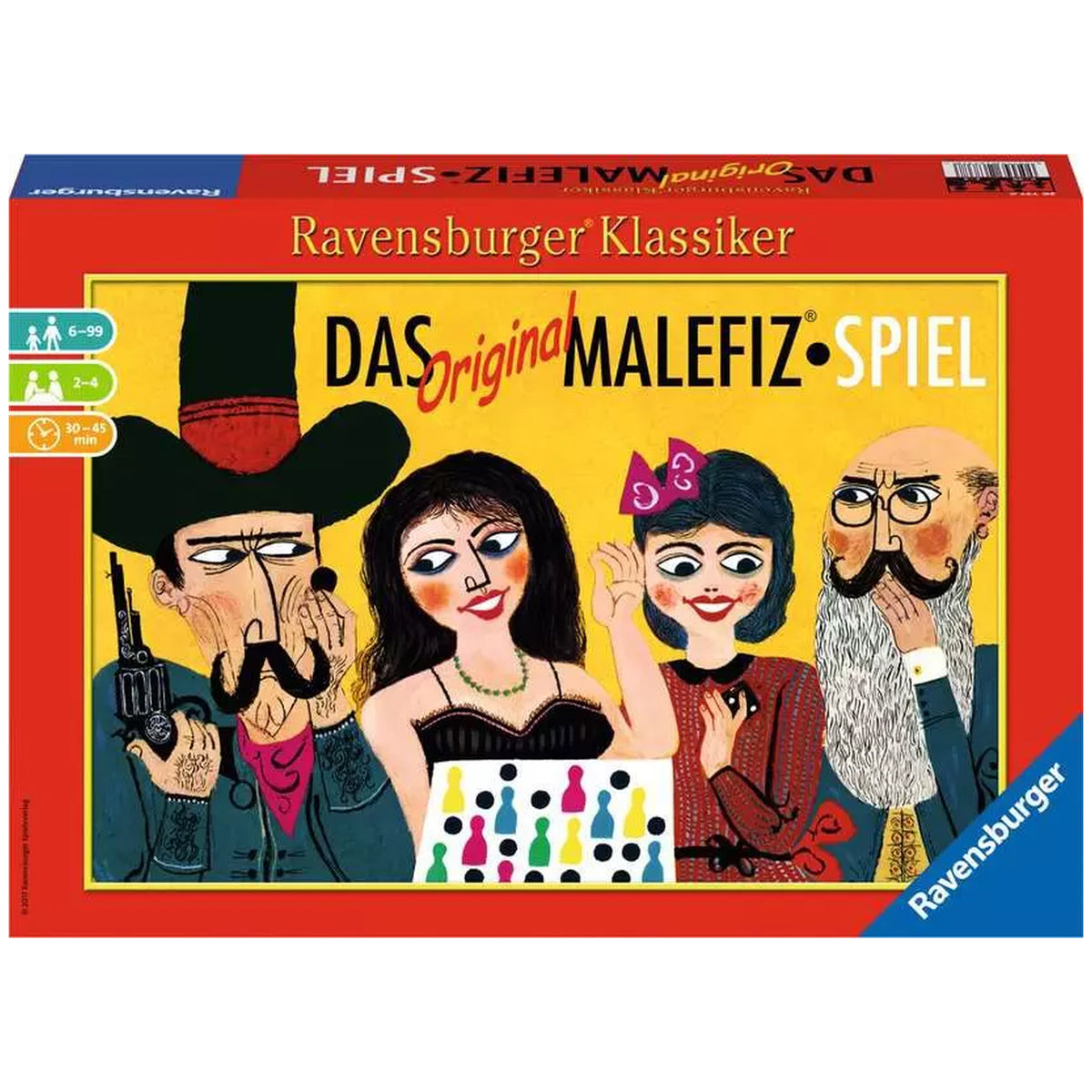 Ravensburger - El Juego Original de Malefiz - Juego de Mesa - Edición Alemana