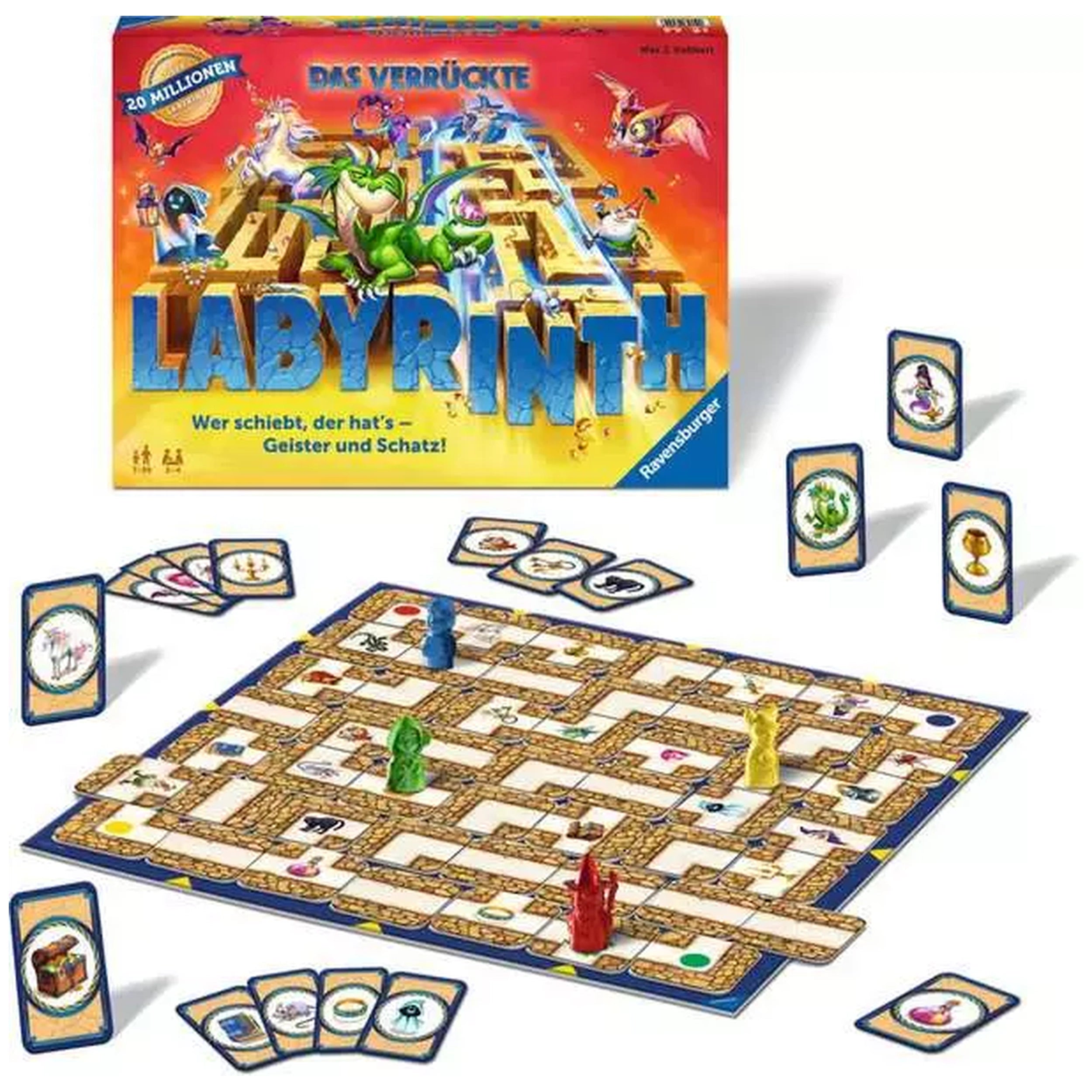 Ravensburger - Das Verruckte Labyrinth - Board Game - German Edition