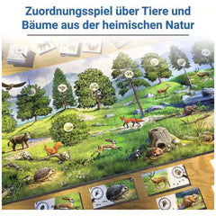Ravensburger - En la pista de la naturaleza - Juego de mesa - Edición alemana
