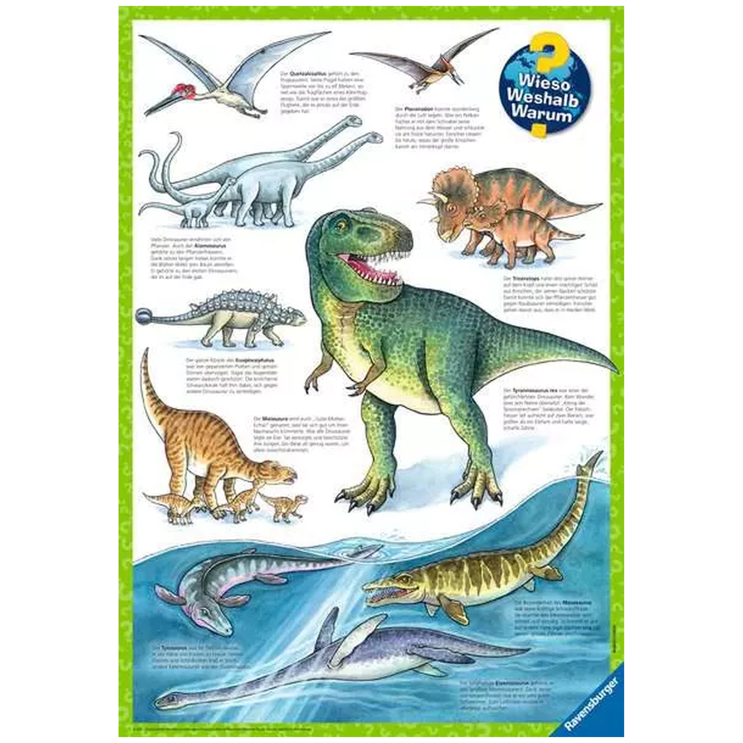 Ravensburger - Dinosaurs - Their Habitats - 2x24 Pieces - Puzzles