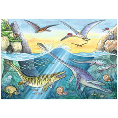 Ravensburger - Dinosaurs - Their Habitats - 2x24 Pieces - Puzzles
