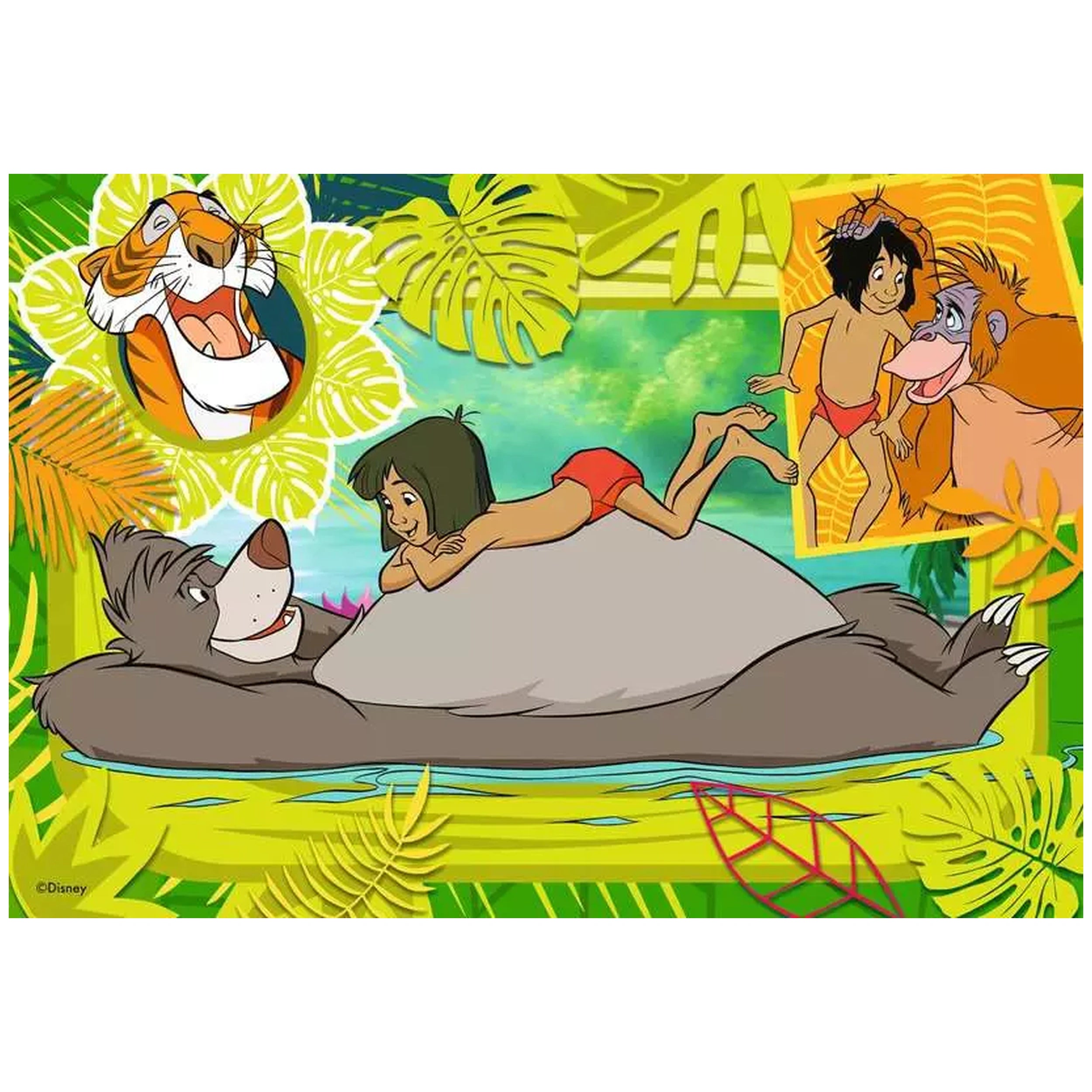 Ravensburger - Disney Clásico - La Aventura Te Llama - 2x12 Piezas - Rompecabezas