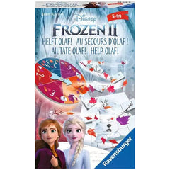 Ravensburger - Disney Frozen II - Ayuda a Olaf - Juego de Mesa - Instrucciones en Varios Idiomas