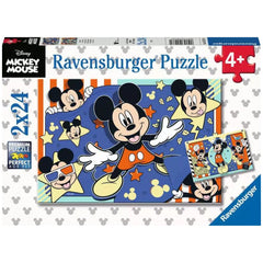 Ravensburger - Disney Mickey Mouse - 2x24 Piezas - Puzzles