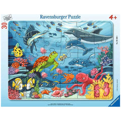 Ravensburger - Abajo en el mar - 30 piezas - Rompecabezas