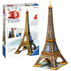 Ravensburger - Torre Eiffel - 216 Piezas - Rompecabezas 3D