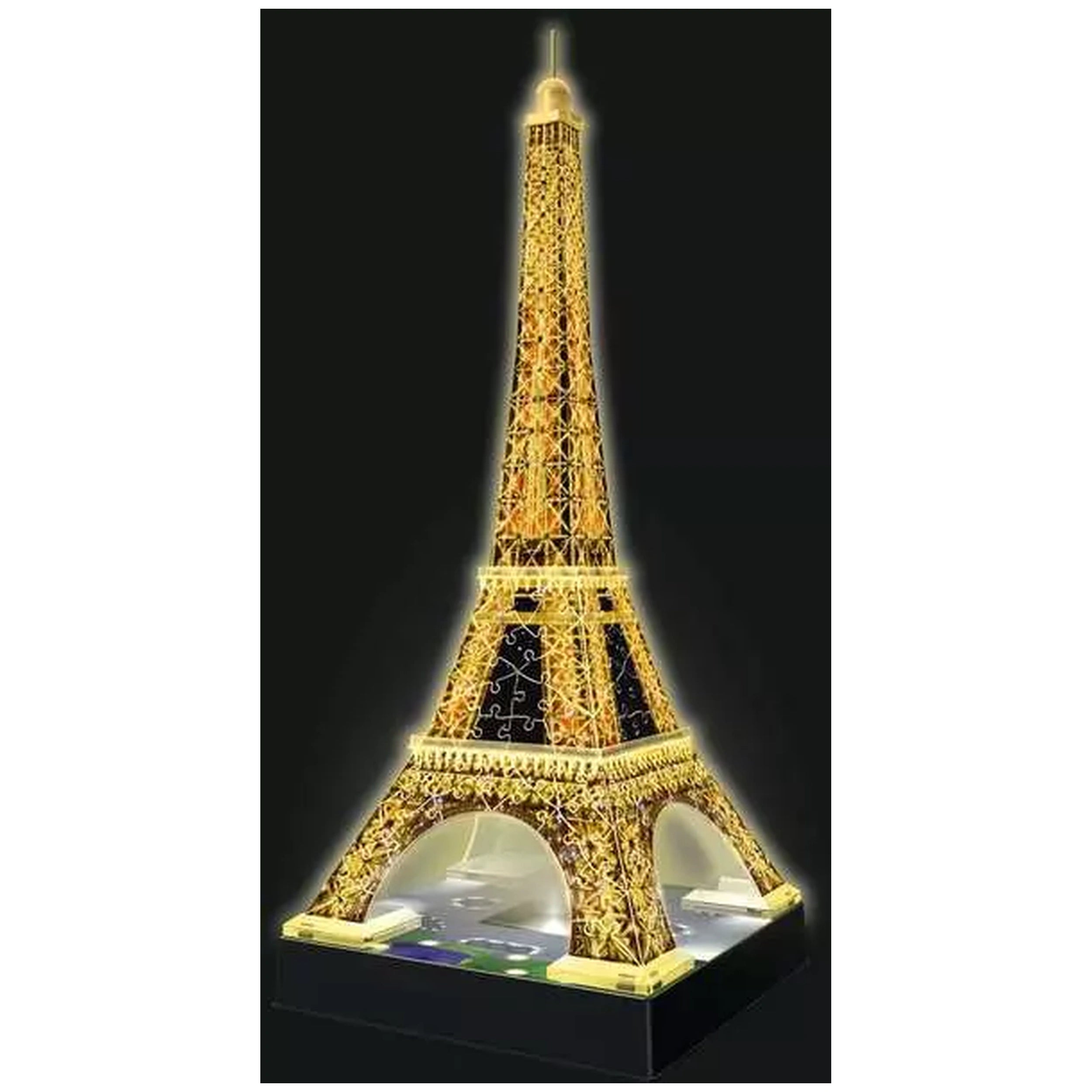 Ravensburger - Eiffel Tower At Night - 216 Pieces - 3D Puzzles