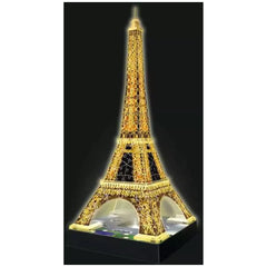 Ravensburger - Eiffel Tower At Night - 216 Pieces - 3D Puzzles