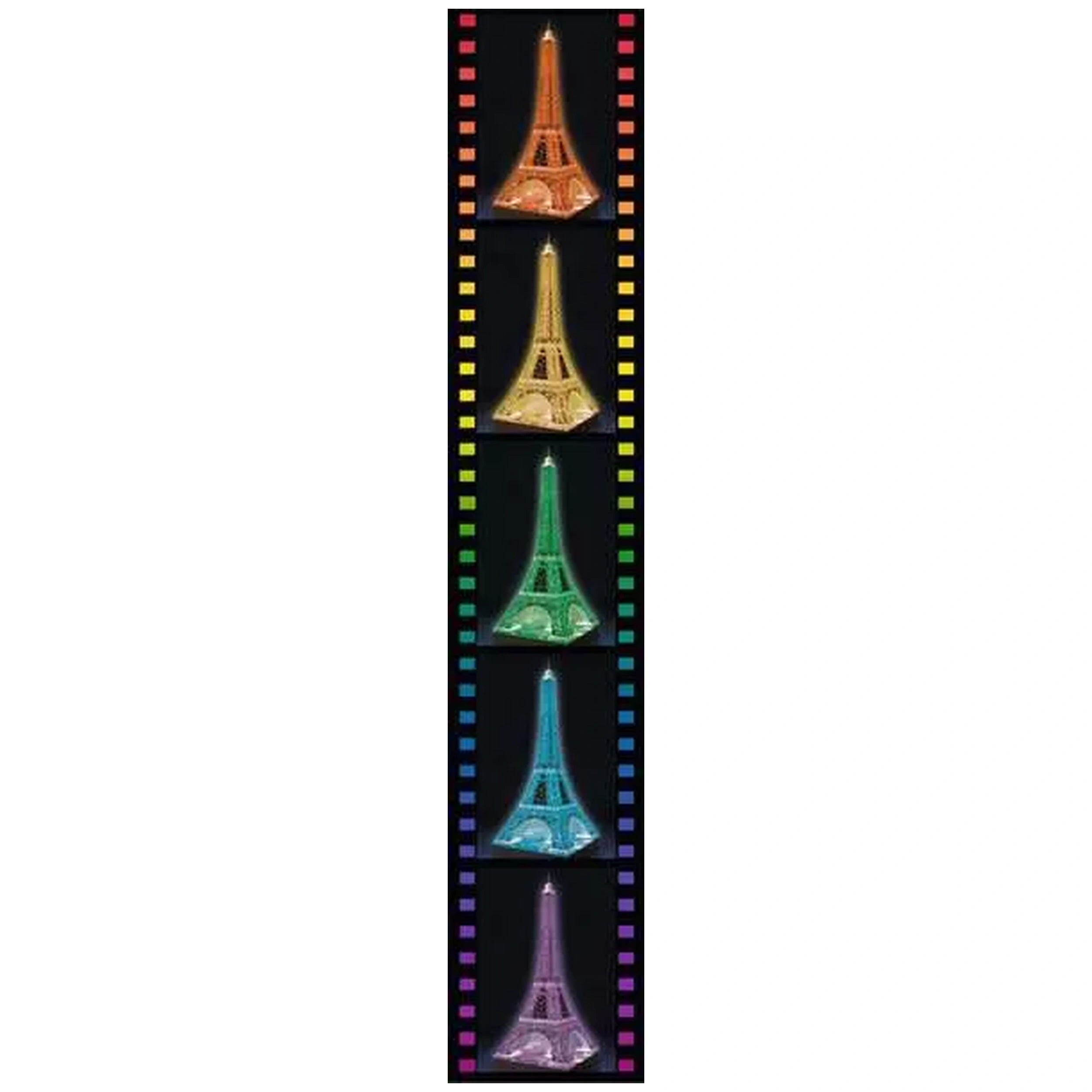 Ravensburger - Eiffel Tower At Night - 216 Pieces - 3D Puzzles