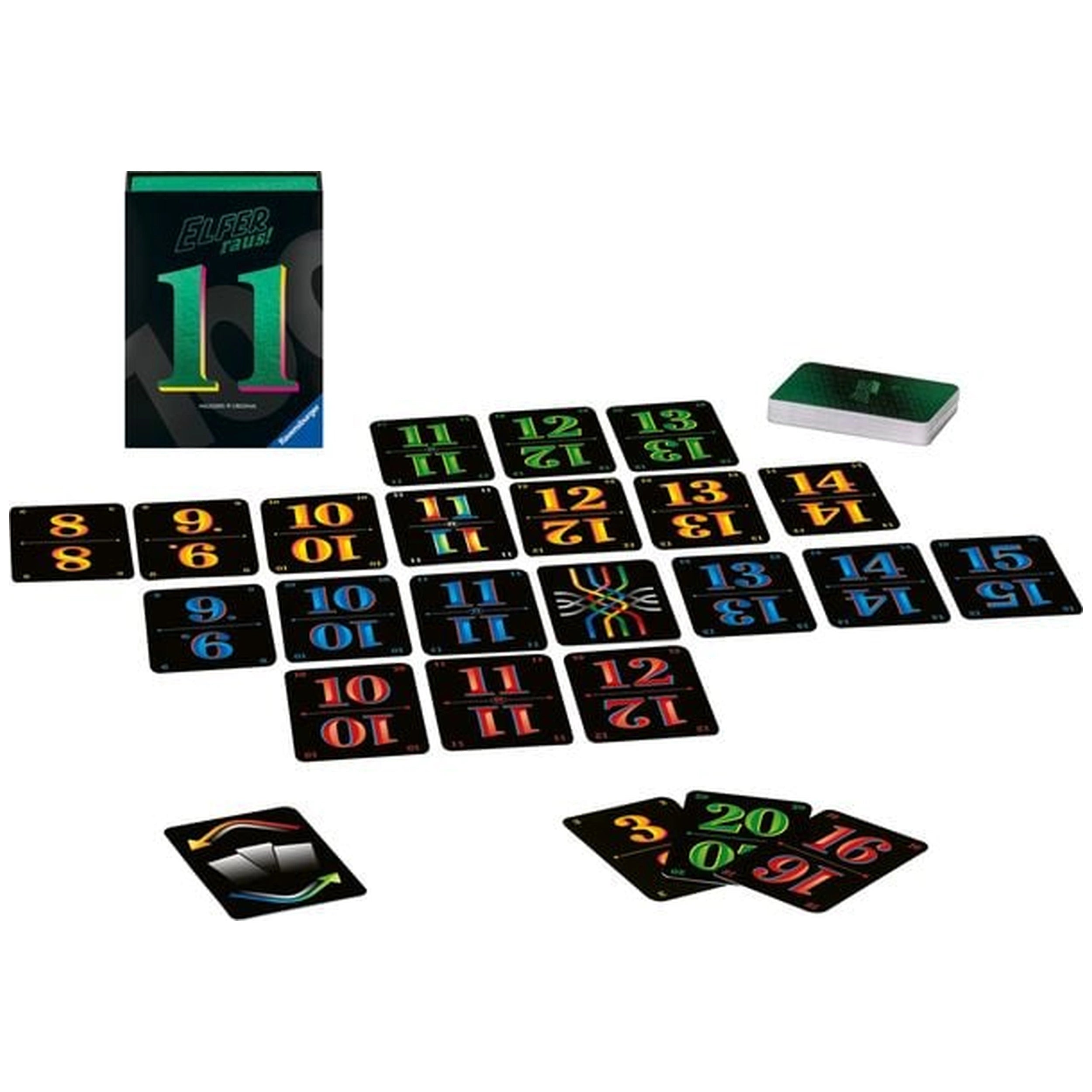 Ravensburger - Elfer Raus 100 Años Edición del Aniversario - Juegos de Mesa