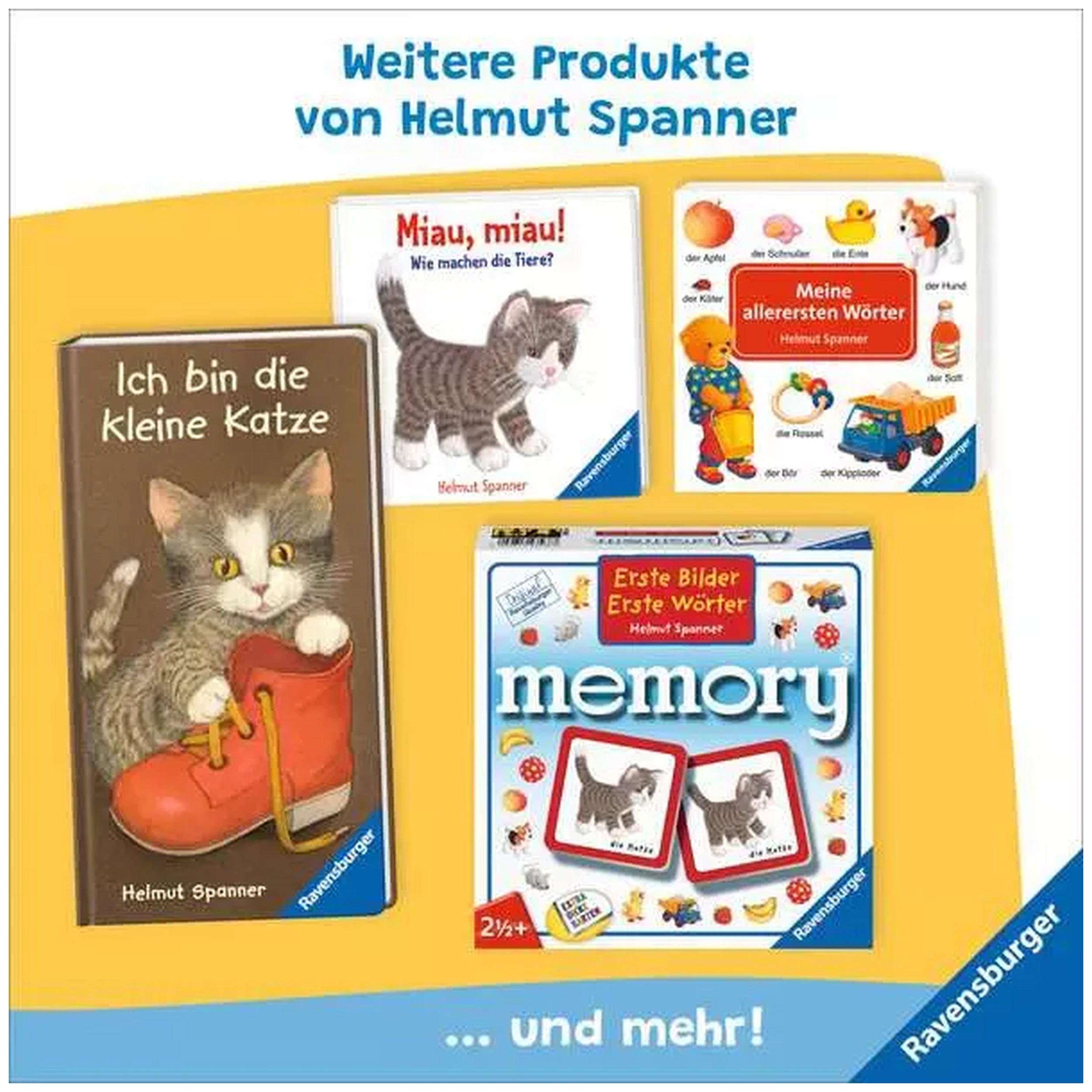 Ravensburger - Primeras Imágenes - Primeras Palabras Memory - Juego de Mesa - Edición Alemana