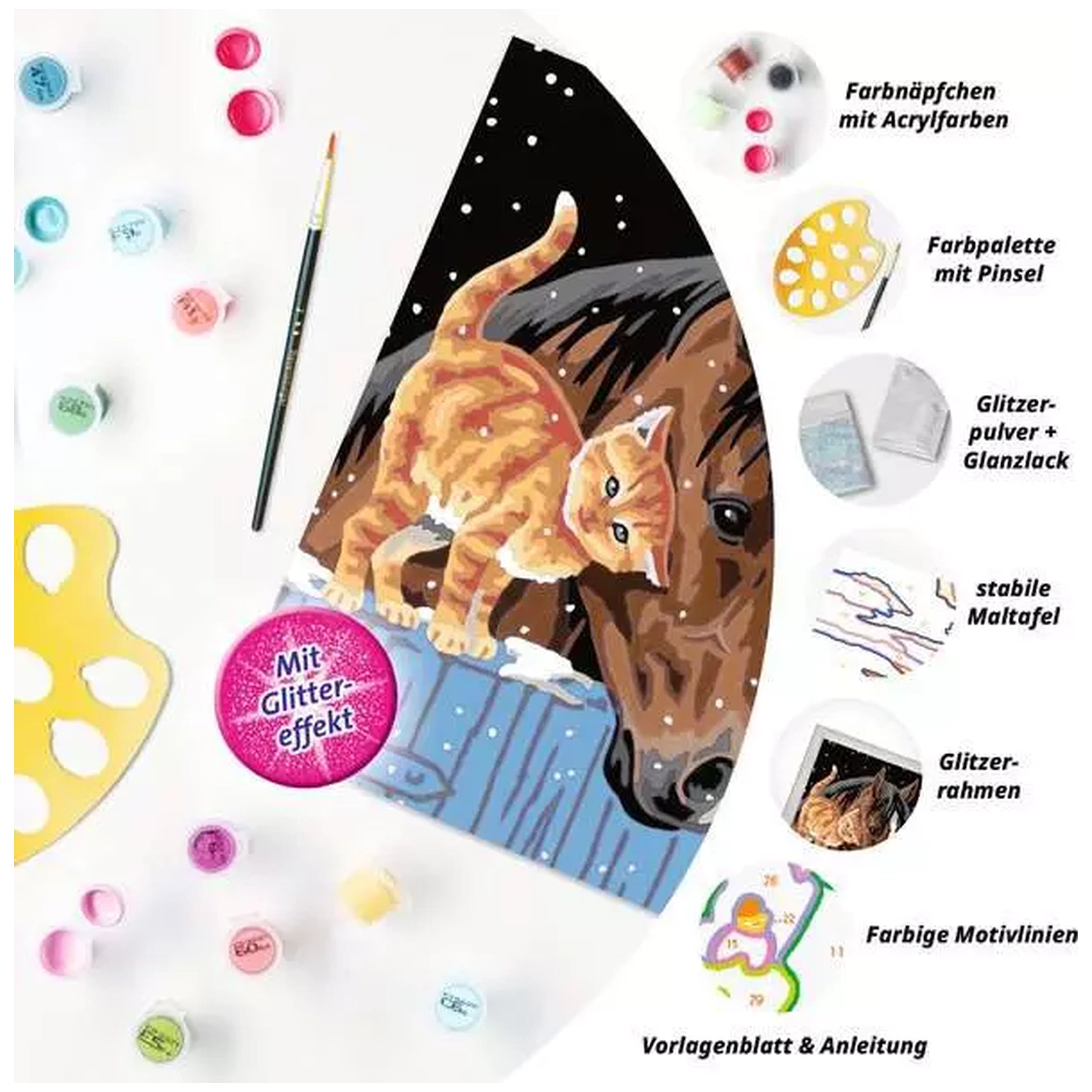 Ravensburger - Potro con Gatitos - Manualidades