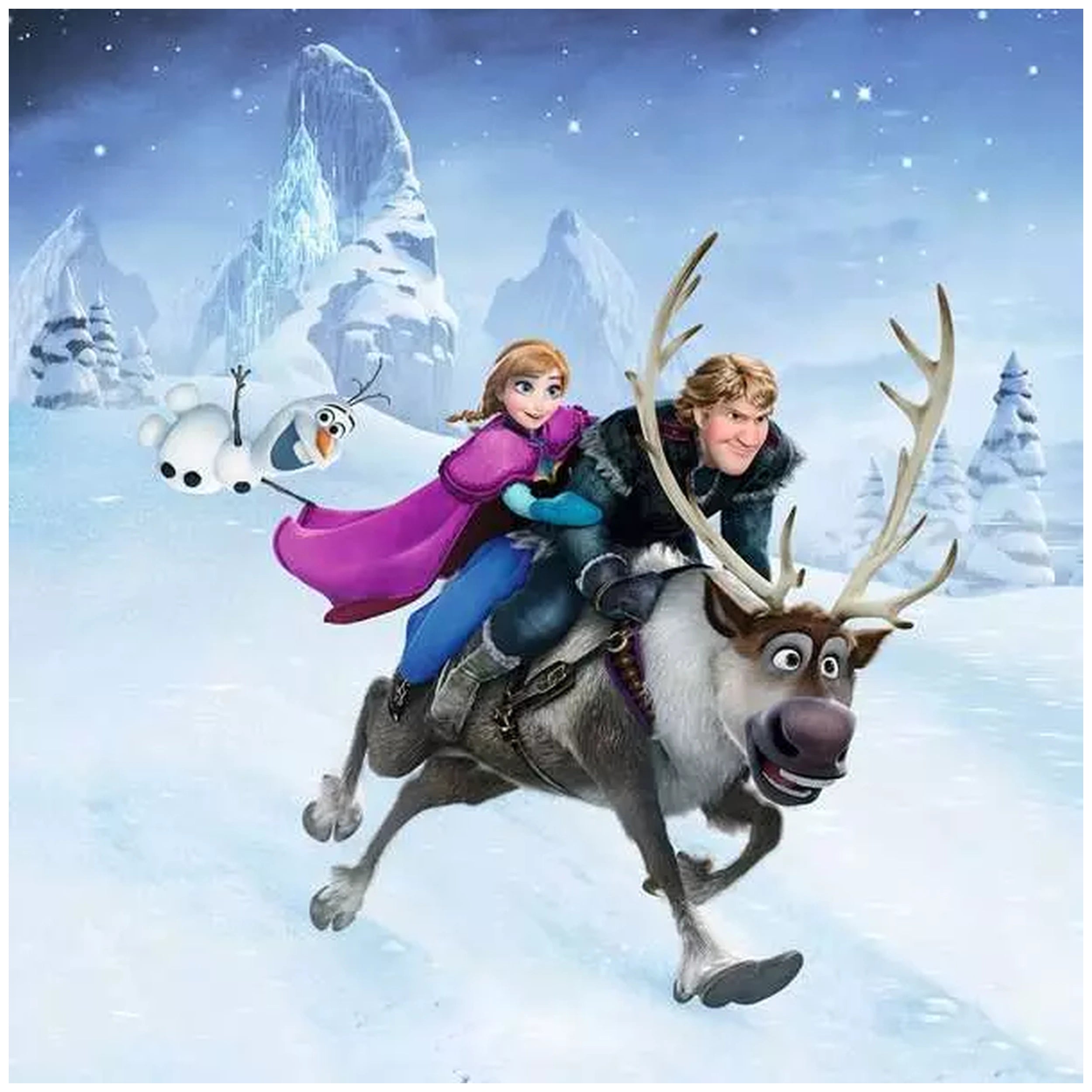 Ravensburger - Frozen - Aventura en el País de Invierno - 3x49 Piezas - Puzzles