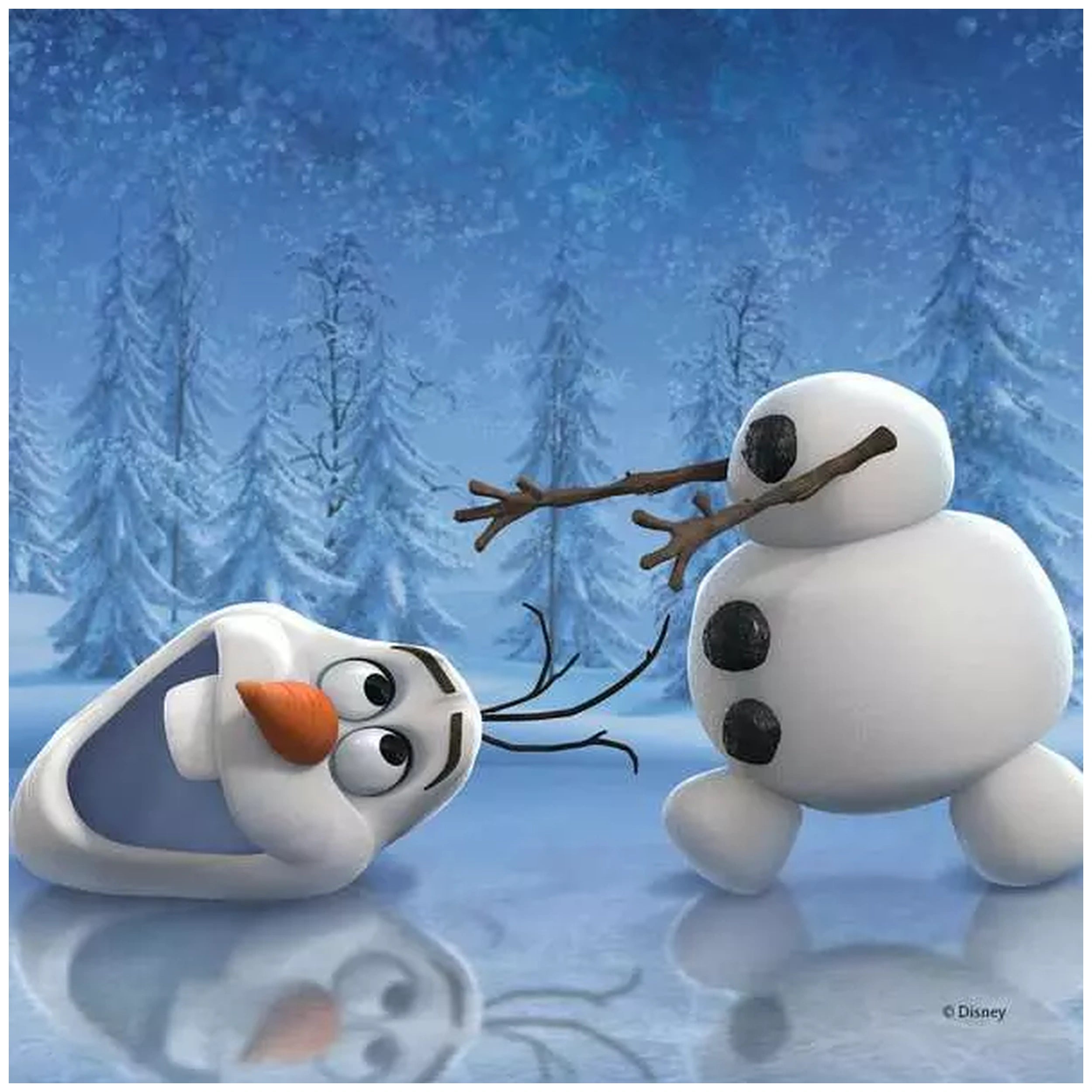 Ravensburger - Frozen - Aventura en el País de Invierno - 3x49 Piezas - Puzzles