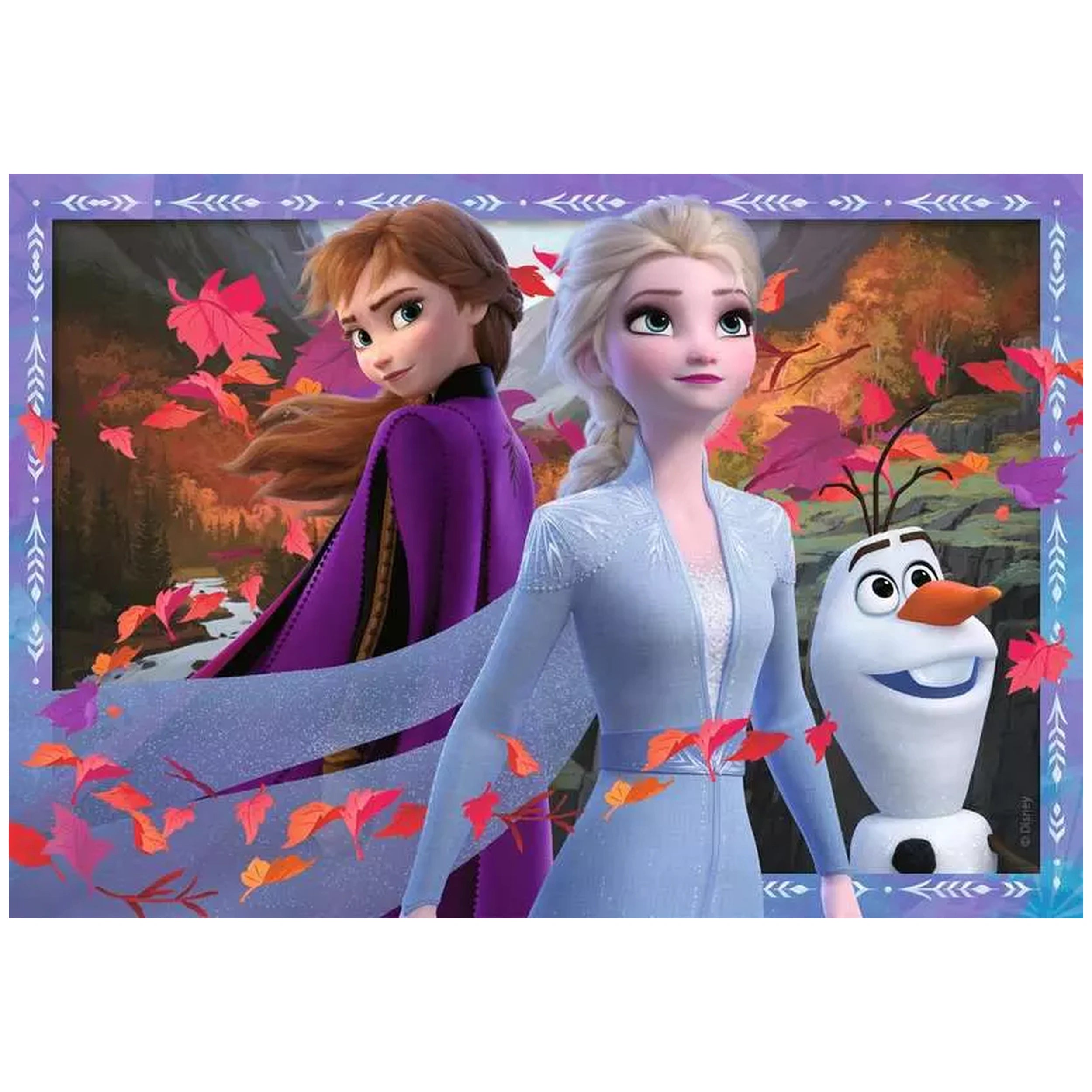 Ravensburger - Frozen - Aventuras Heladas - 2x24 Piezas - Rompecabezas