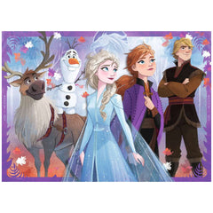 Ravensburger - Frozen II - El secreto de Arendelle - 60 piezas - Rompecabezas gigante de suelo