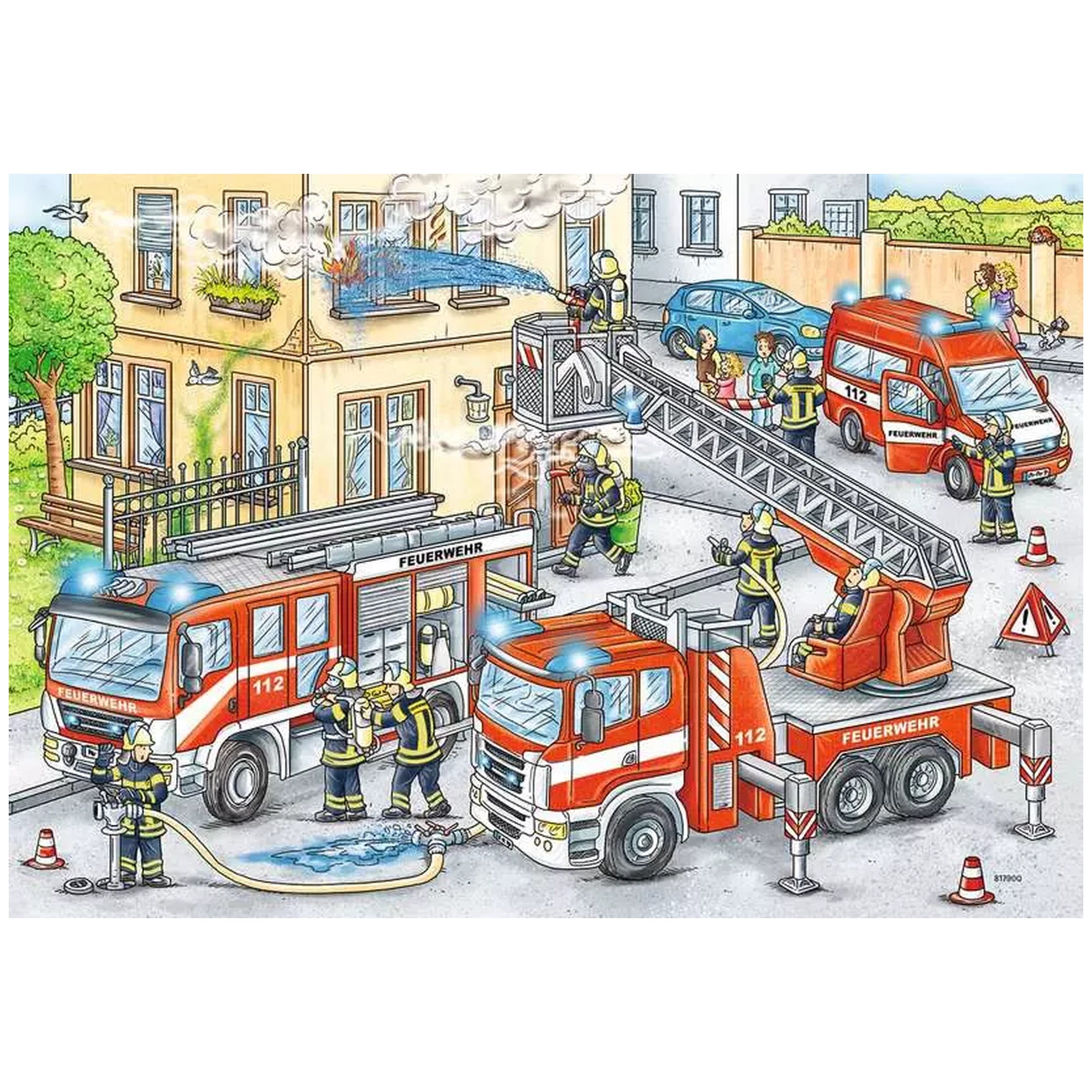 Ravensburger - Héroes en acción - 2x24 piezas - Puzzles