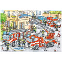 Ravensburger - Héroes en acción - 2x24 piezas - Puzzles