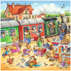 Ravensburger - Vacaciones en el campo - 3x49 piezas - Rompecabezas