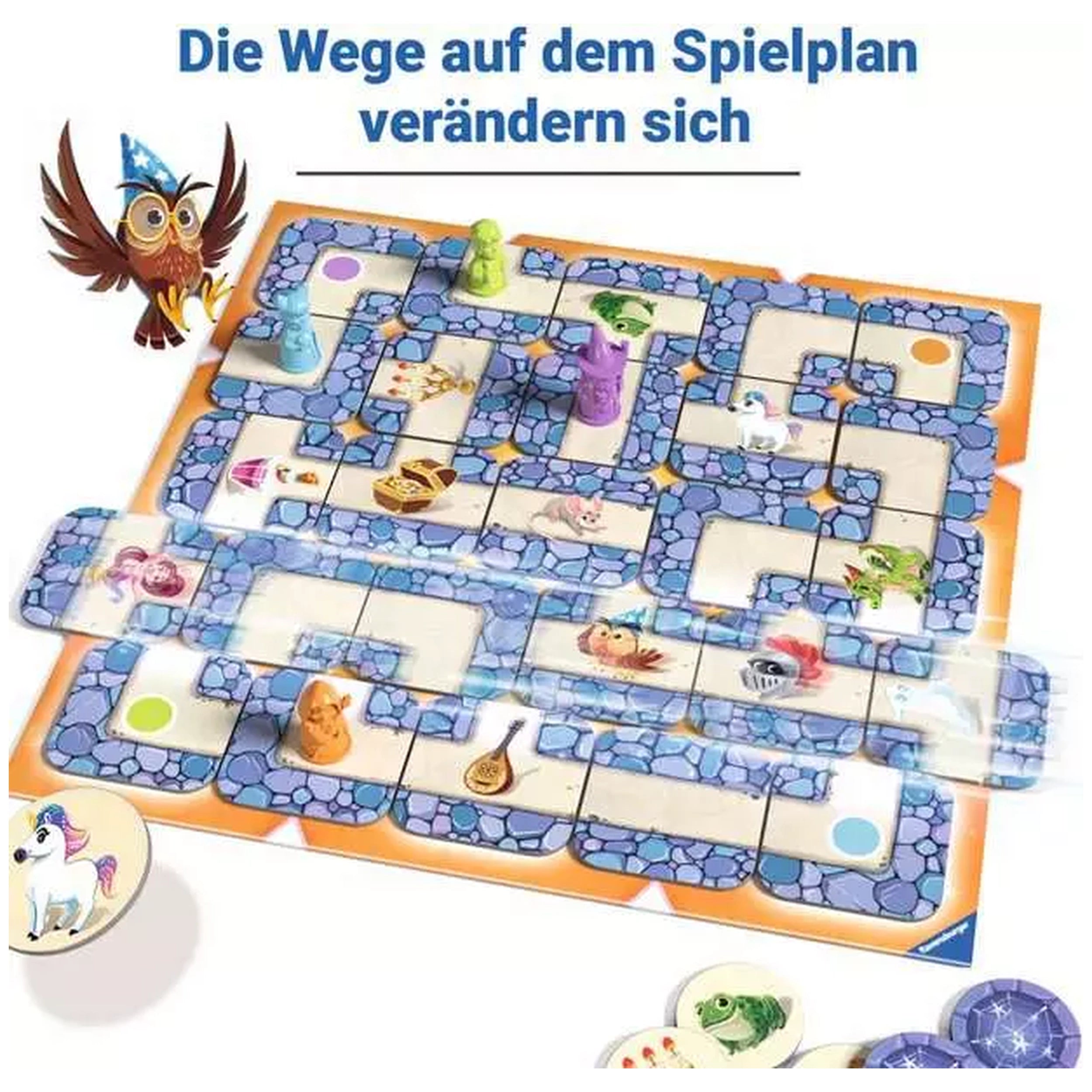 Ravensburger - Laberinto Junior - Juego de Mesa - Instrucciones en Varios Idiomas