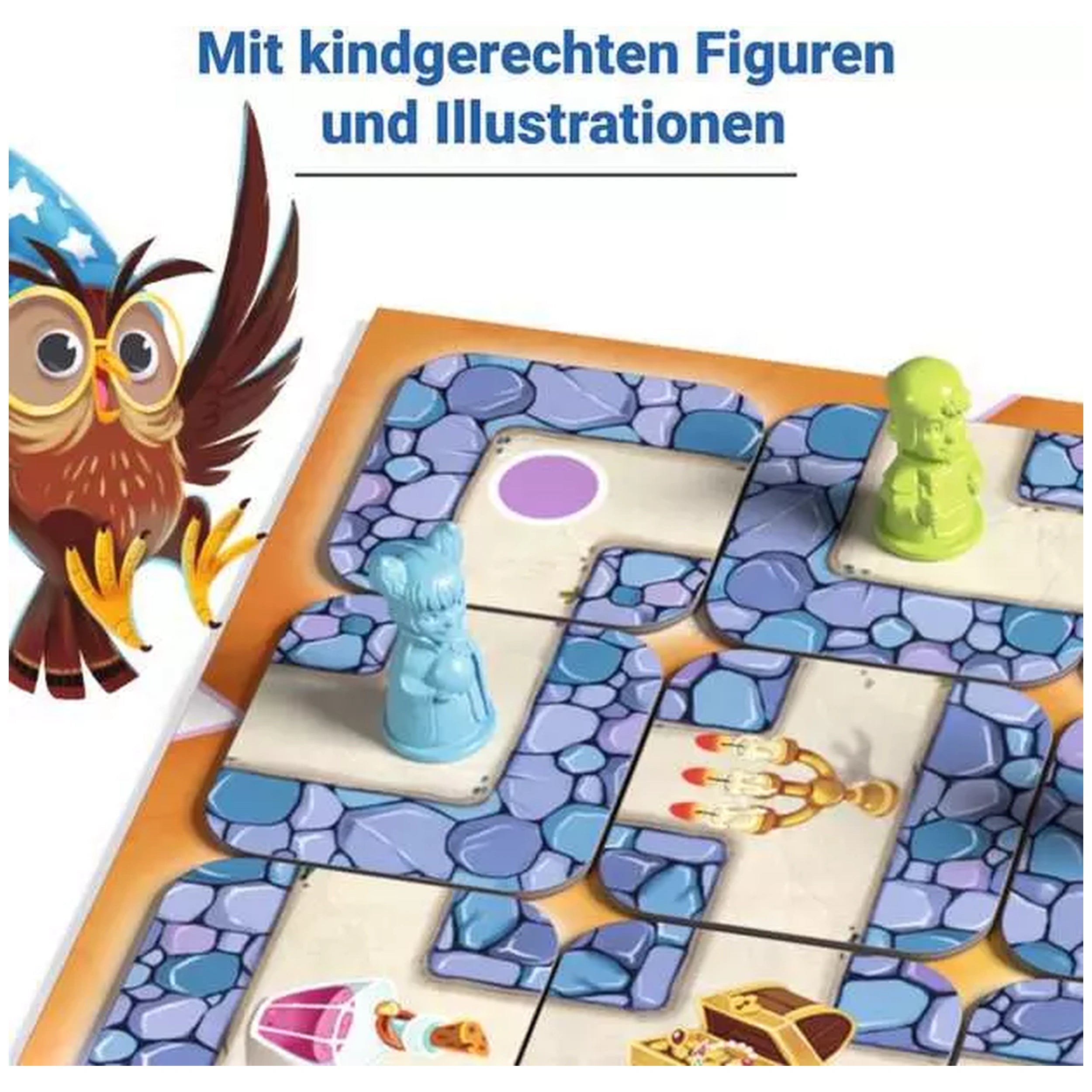 Ravensburger - Laberinto Junior - Juego de Mesa - Instrucciones en Varios Idiomas