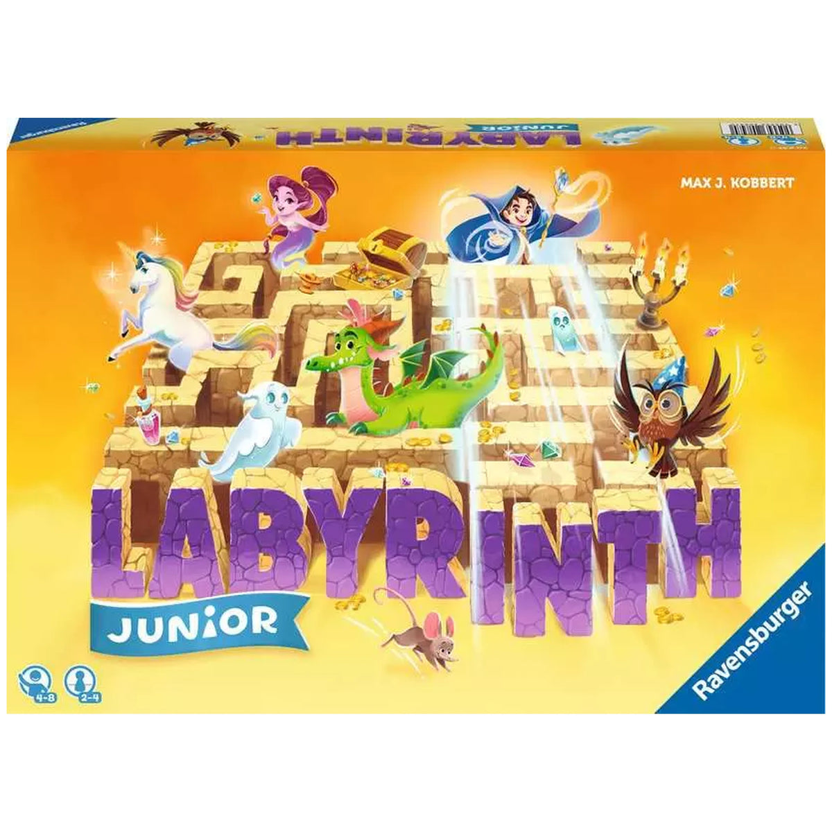 Ravensburger - Laberinto Junior - Juego de Mesa - Instrucciones en Varios Idiomas
