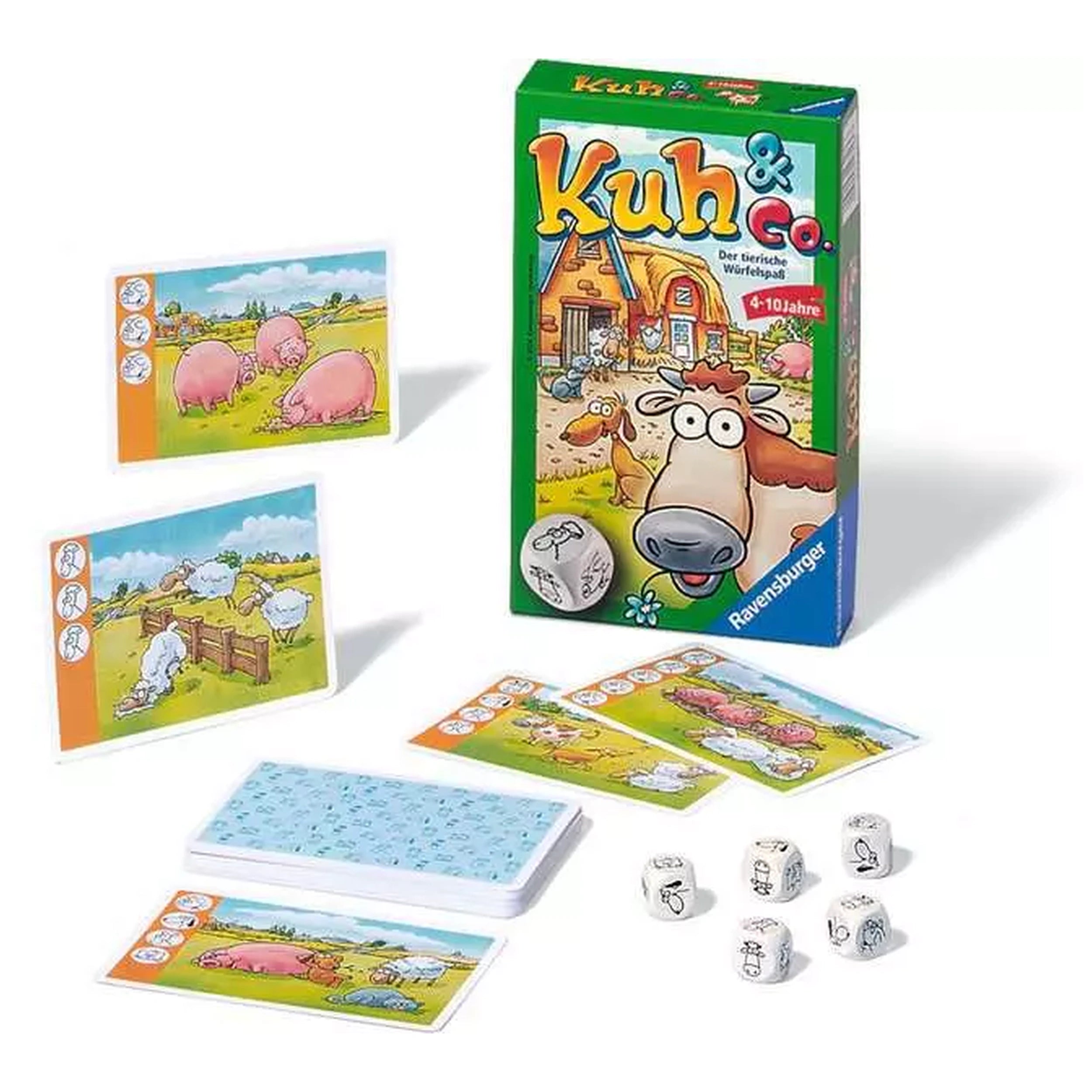 Ravensburger - Kuh & Co - Juego de Mesa - Edición Alemana