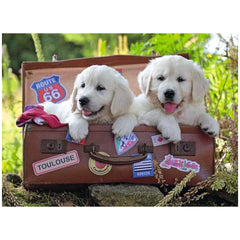 Ravensburger - Cachorros de Labrador - 100 Piezas - Rompecabezas