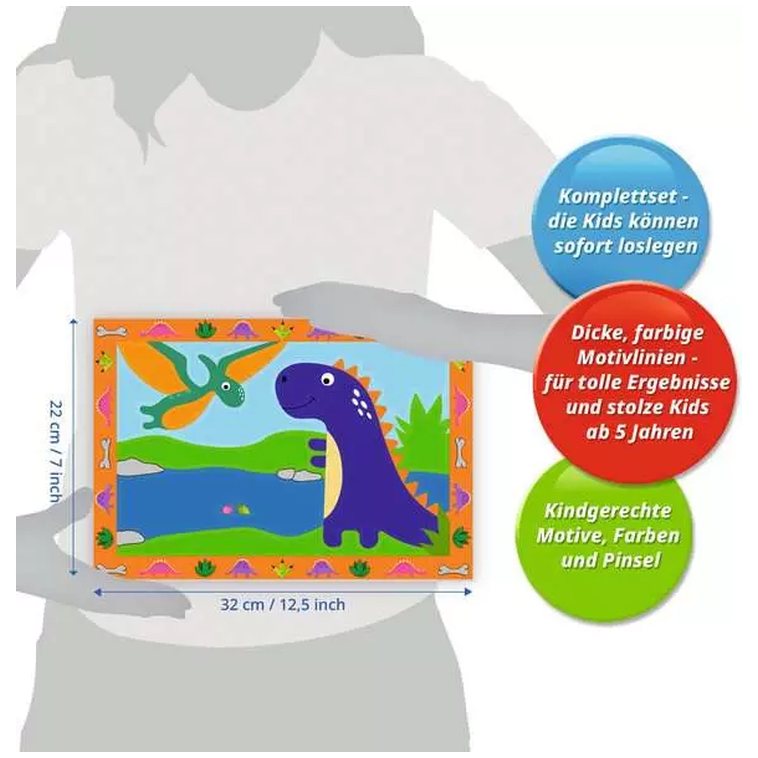 Ravensburger - Tierra de los Dinosaurios - Manualidades