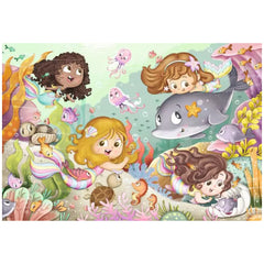 Ravensburger - Pequeñas Hadas y Sirenas - 2x12 Piezas - Rompecabezas
