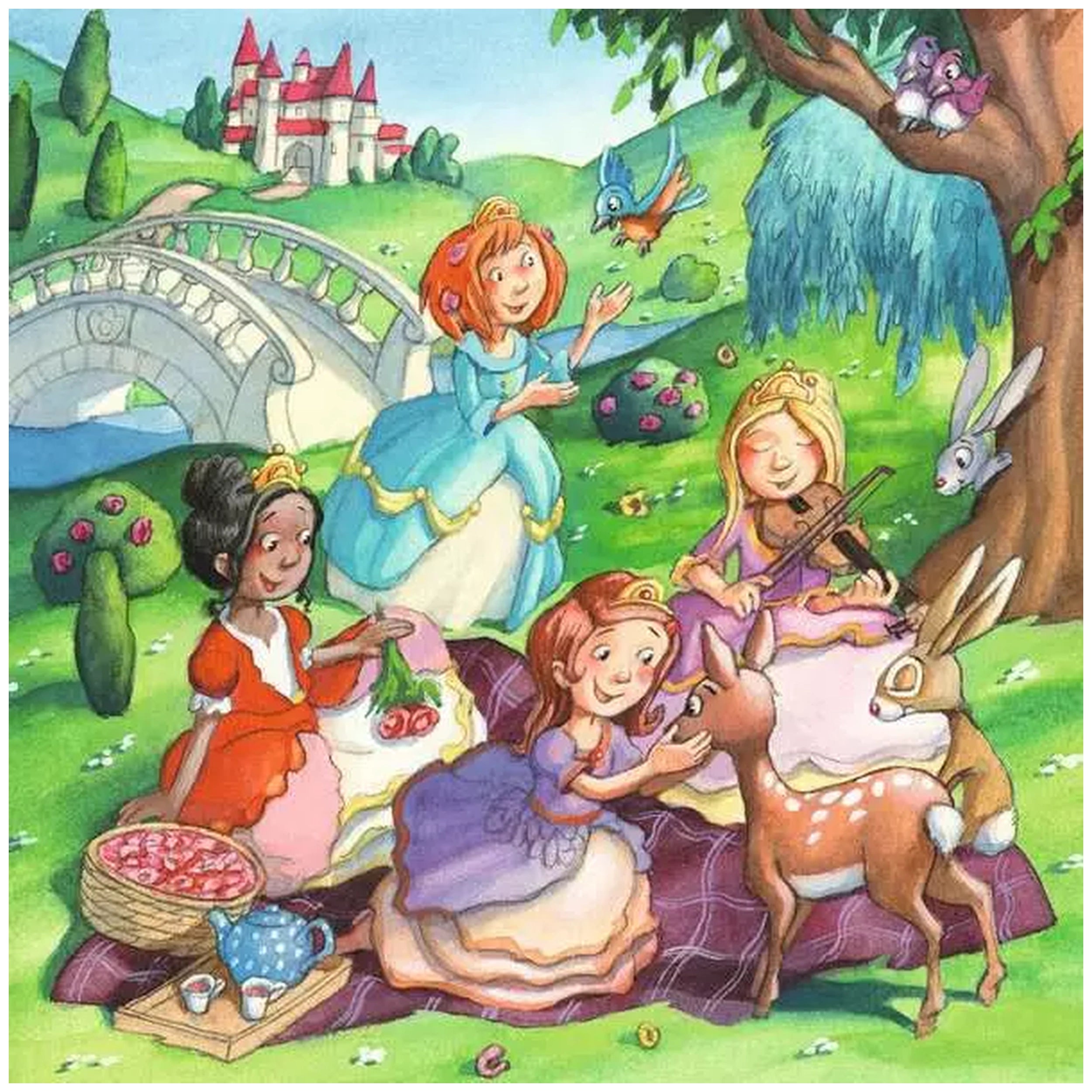 Ravensburger - Princesitas - 3x49 Piezas - Rompecabezas